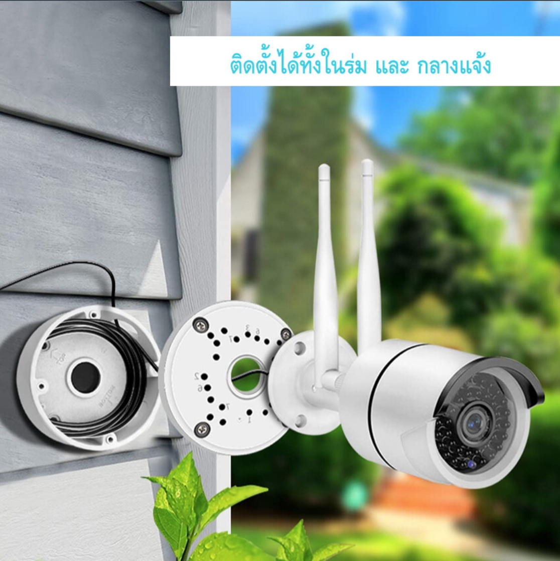 GLINK SB001 / SB-001 กล่องกันน้ำเก็บสายไฟ สีขาว ทำจากอลูมิเนียม Camera mount string box BY BILLIONAIRE SECURETECH SB001 ขาว