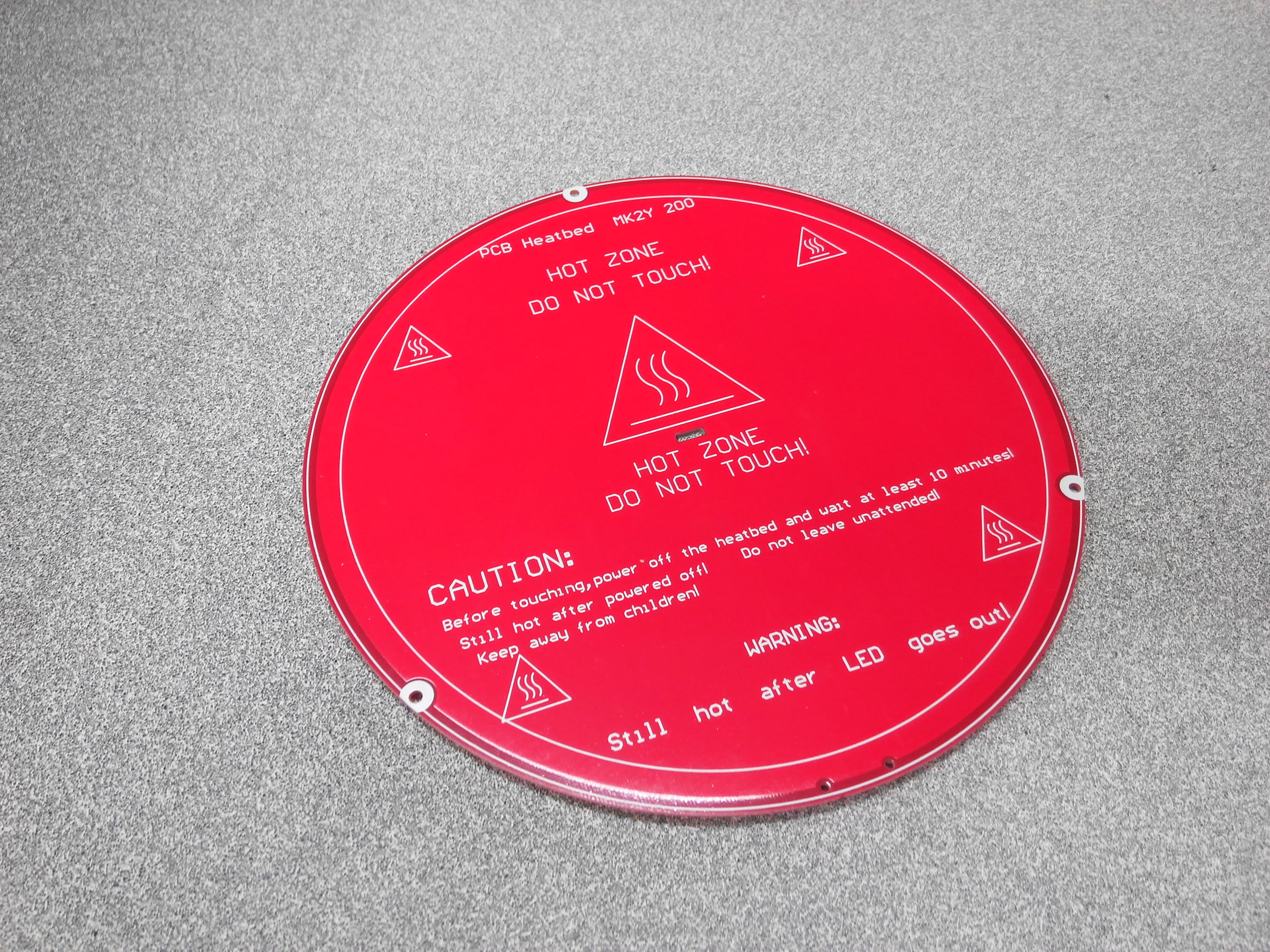 PCB Delta Heated Bed Diameter 200mm