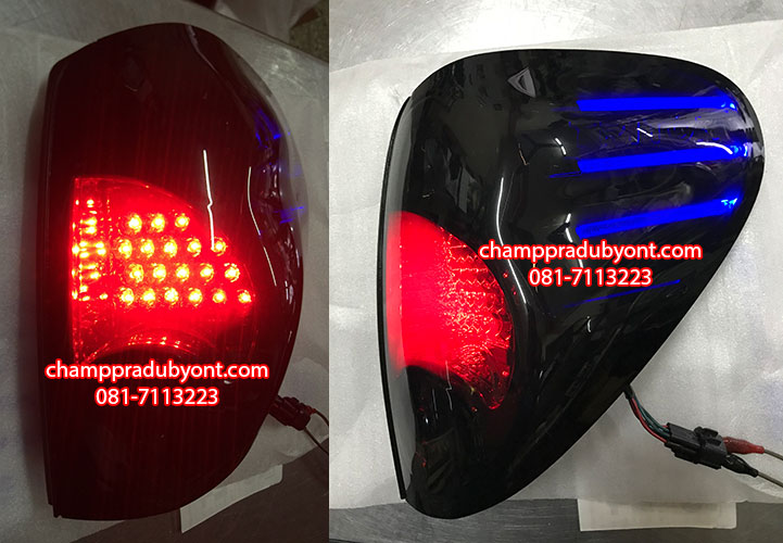 ไฟท้าย MITSUBISHI TRITON 06-14 SMOKE LED FITT