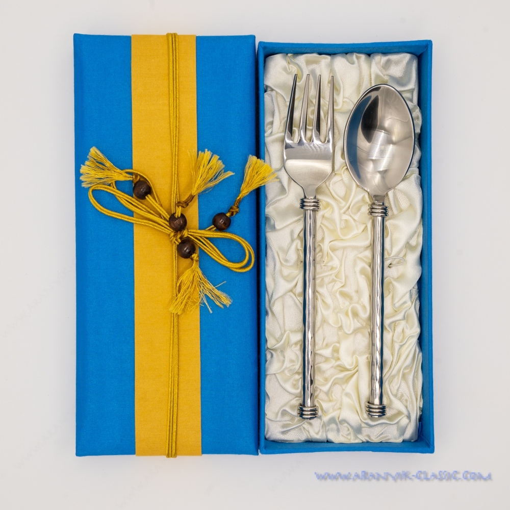 ช้อนส้อม Aster บรรจุกล่อง ลานนา