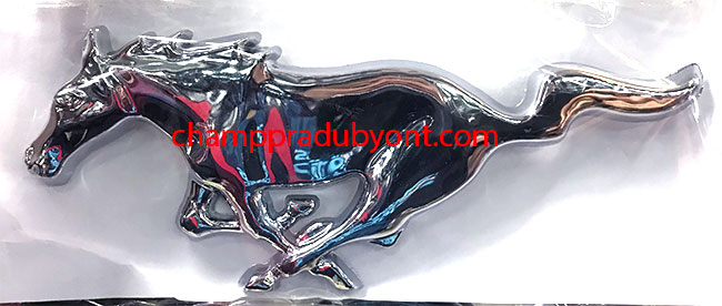 โลโก้ม้า MUSTANG ติดกระจังหน้า FORD RANGER 2012-2015 (V.3)