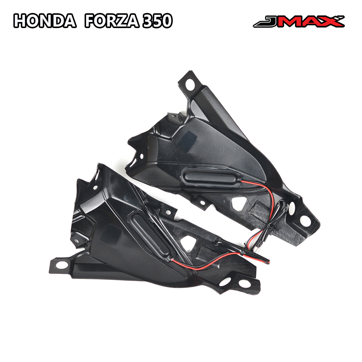 ตัวอุดกระจกสีดำทูโทน(มีไฟเลี้ยว) FORZA 350 J MAX ราคา1600บาท