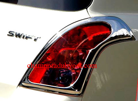 ครอบไฟท้ายโครเมี่ยม SUZUKI SWIFT 09-11