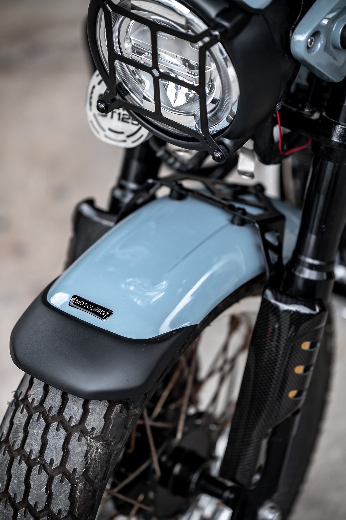 Dax125 บังโคลนหน้าทรงต่ำ V2 motolordd 2500฿