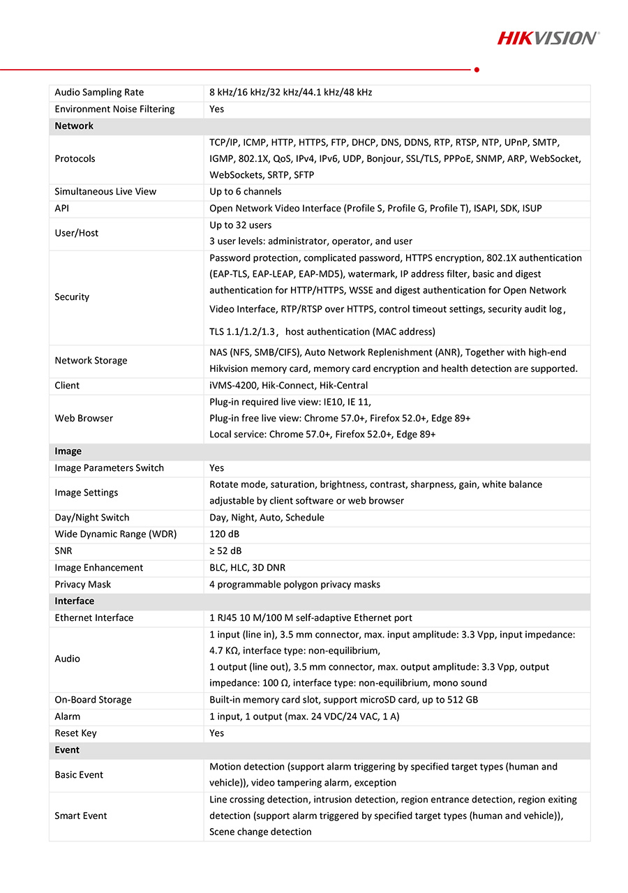 HIKVISION DS-2CD2666G2-IZS (2.8-12 mm.) กล้องวงจรปิดระบบ IP 6MP AcuSense Motorized Varifocal , IR 60 M., POE BY BILLIONAIRE SECURETECH DS-2CD2666G2-IZS