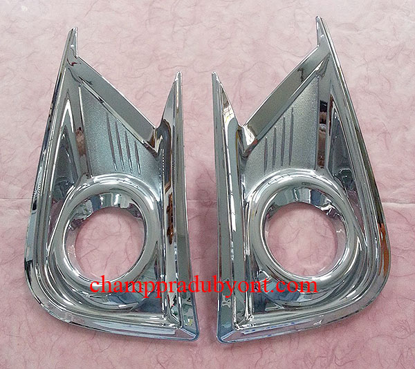 ครอบไฟตัดหมอกโครเมี่ยม ISUZU ALL NEW D-MAX 15-16 2WD (V.2)