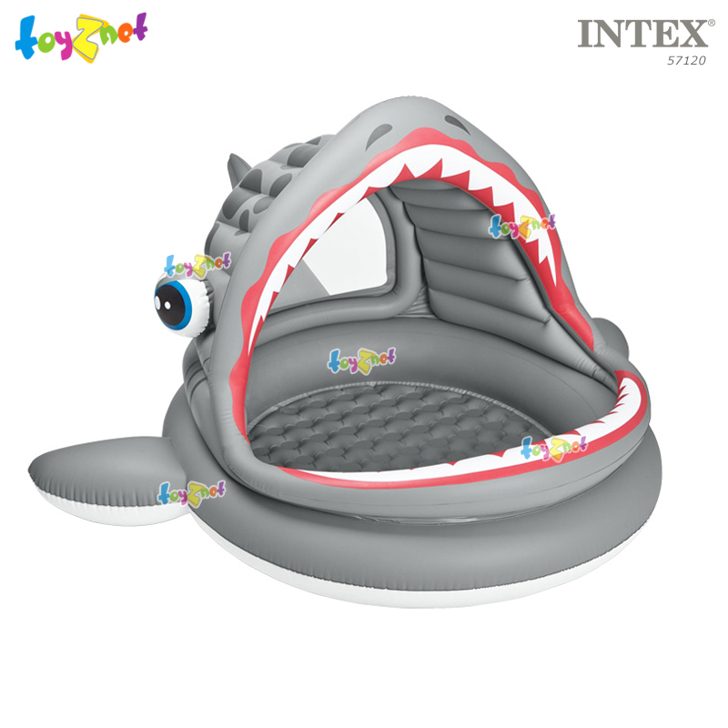 Intex Roaring Shark Shade Pool 2.01x1.98x1.09 M. No.57120