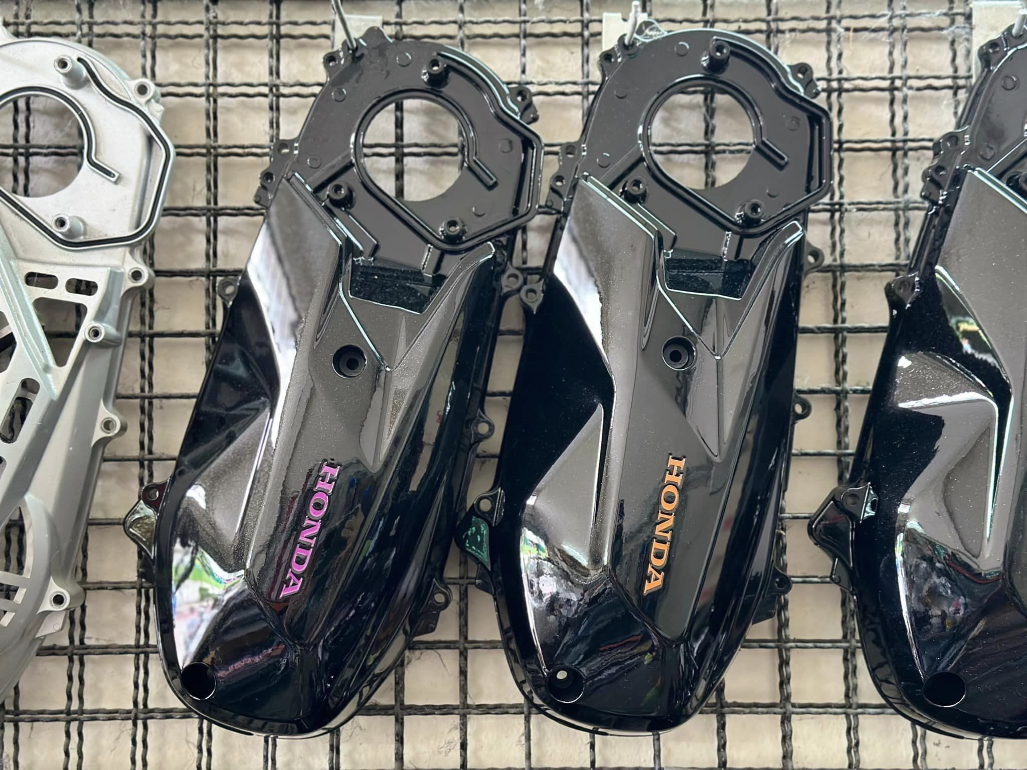 ล้อ-จับหลัง-แคร้-สวิงอาร์ม ทำสี พร้อมสับ Honda Giorno+