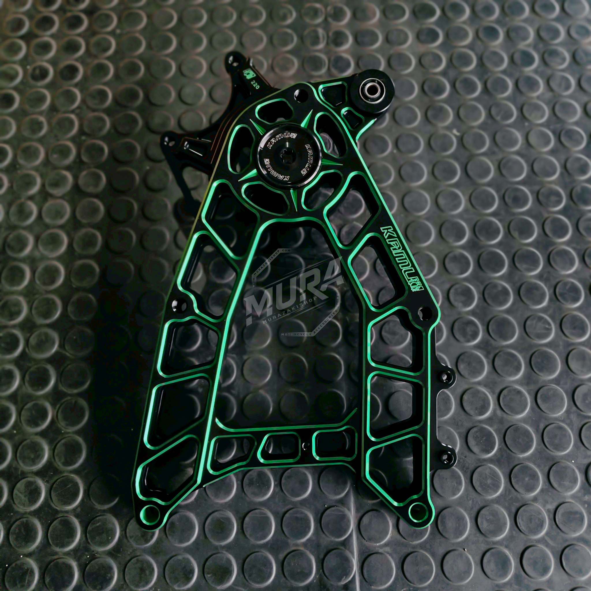 สวิงอาร์มทูโทน PCX160 ABSปี23-25 เต็มระบบมาพร้อมขาจับปั้มปักข้าง 2 pot สีเงินล้วน 7500.- สีทูโทน 8500.-