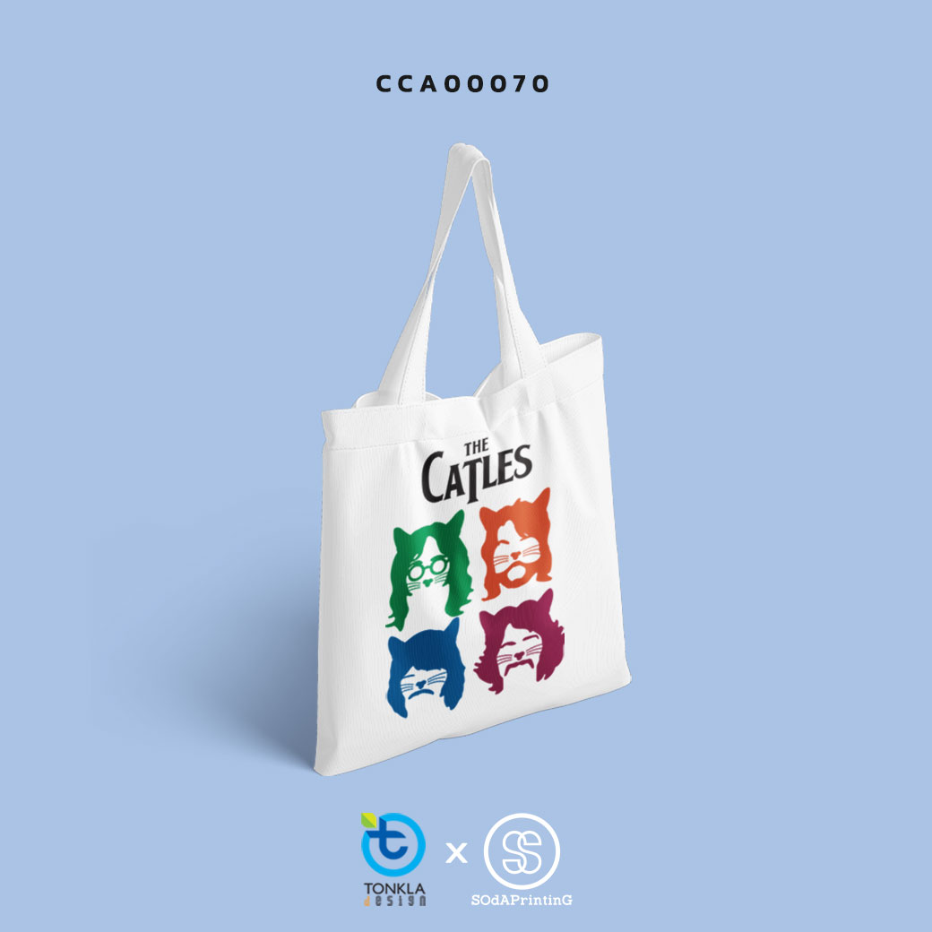 CANVAS BAGS The Catles CCA00070 #ต้นกล้าดีไซน์