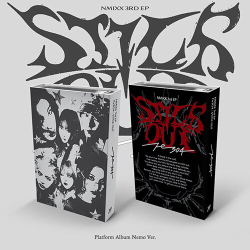 [PRE-ORDER] NMIXX - 3rd Mini Album "Fe3O4: STICK OUT" (Platform Album Nemo ver.)