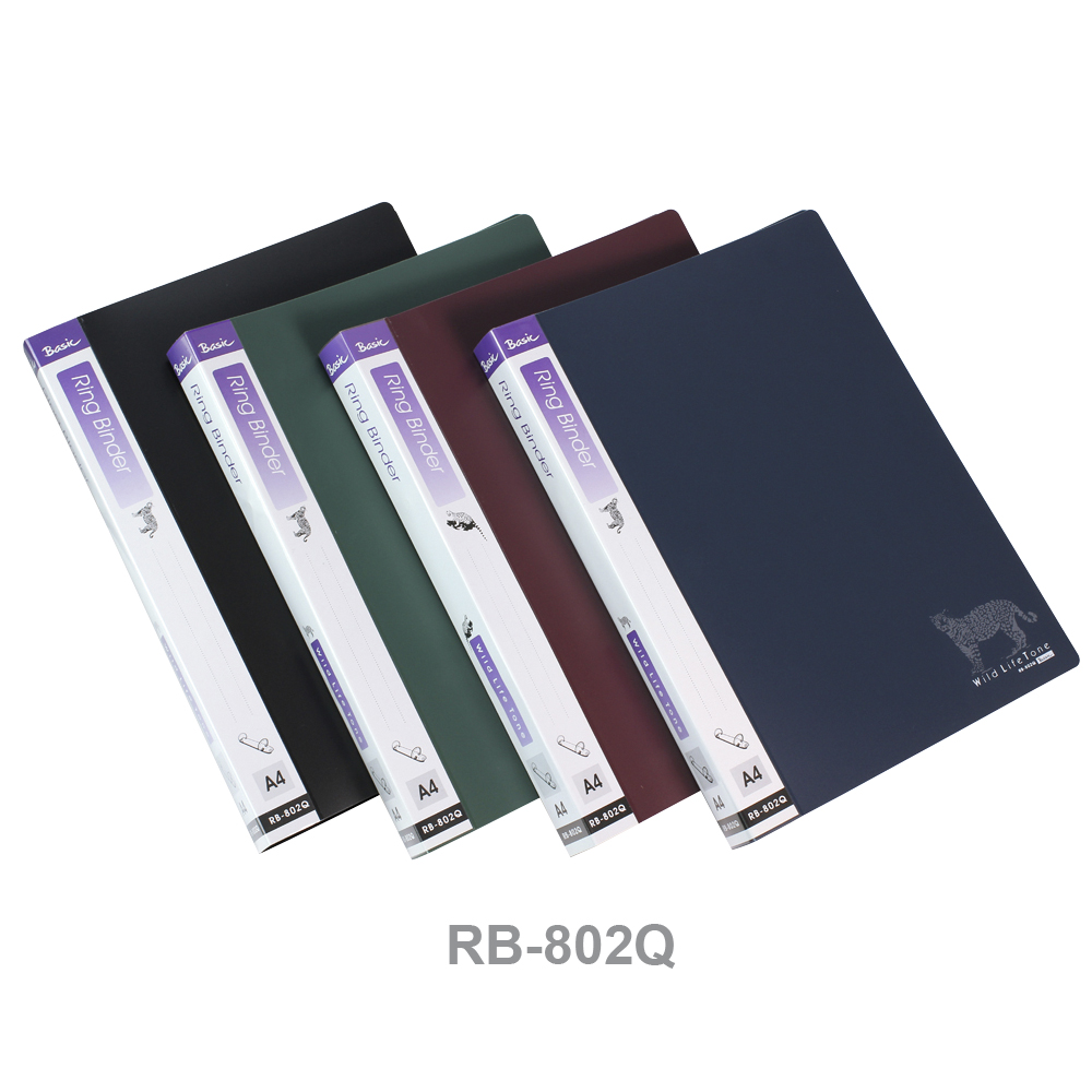 แฟ้มห่วง 800 ไมครอน สีเข้มพิมพ์สกรีน