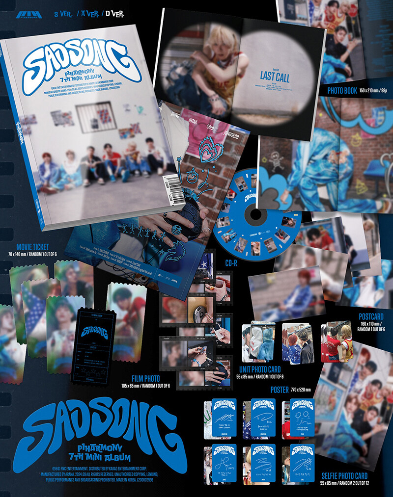 [PRE-ORDER] P1Harmony - 7th Mini Album "SAD SONG"