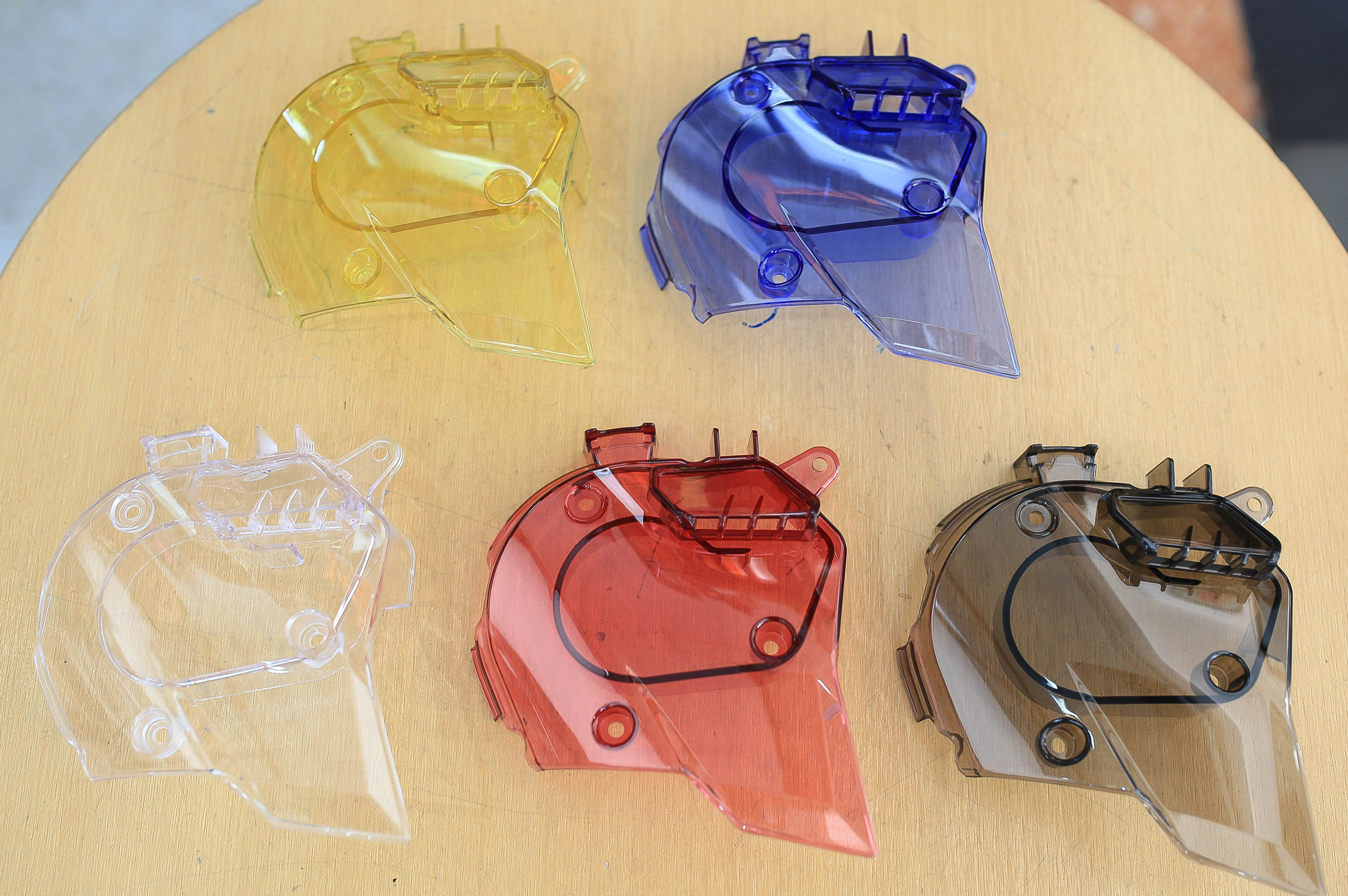 ฝาครอบแคร้งใส มี5สี LEAD125 GIORNO+ CLICK160