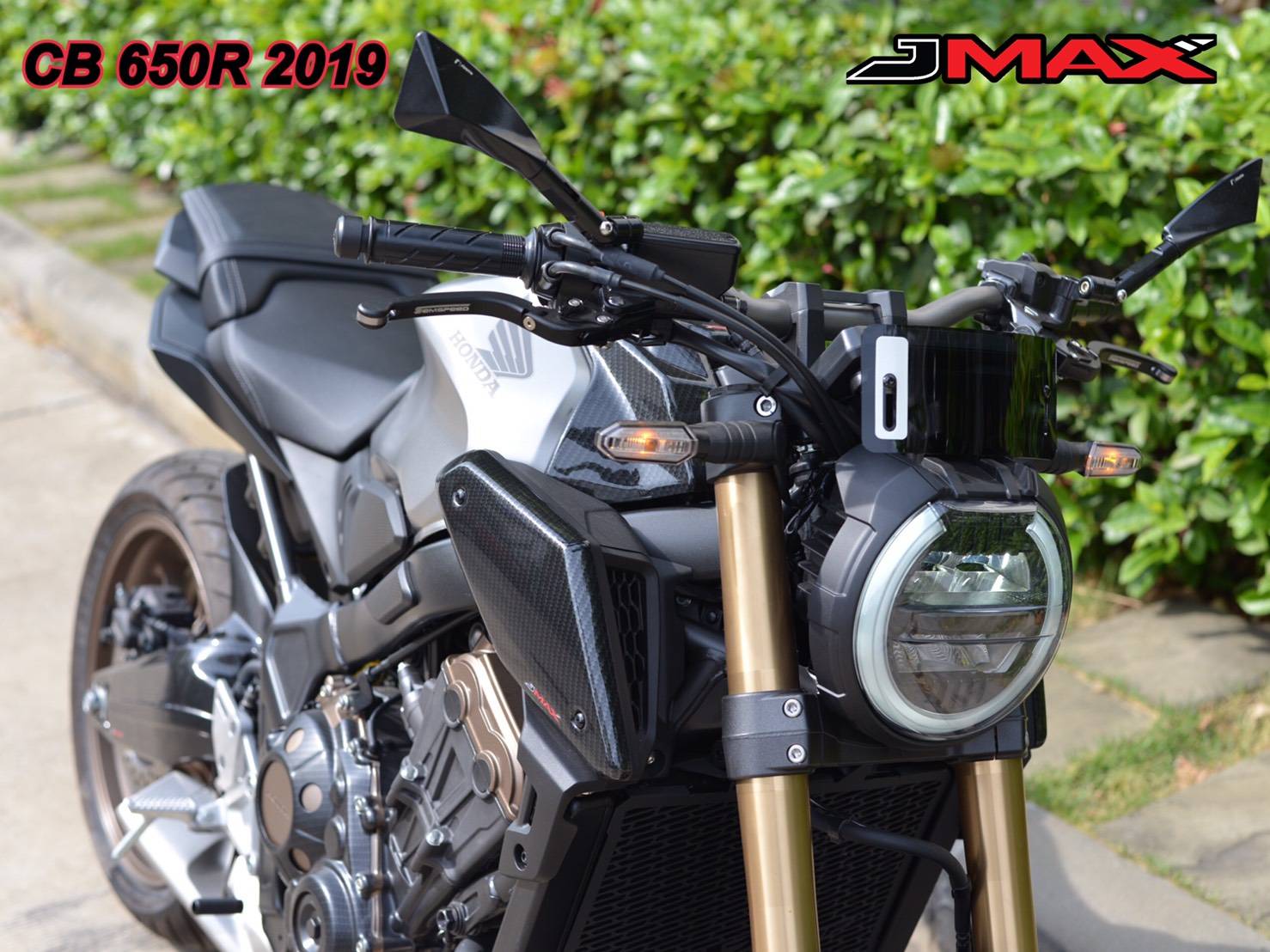 ครอบแรมแอร์ลายฟิมล์ 6D CB/R 650R 2019 J-MAX ราคา1450