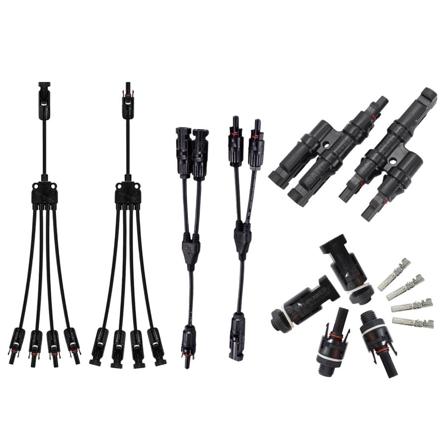 LUMIRA MC4 Connector ขั้วต่อสายไฟโซล่าเซลล์ 30A | Male Female อุปกรณ์แผงโซลาเซลล์ MC4 Connector