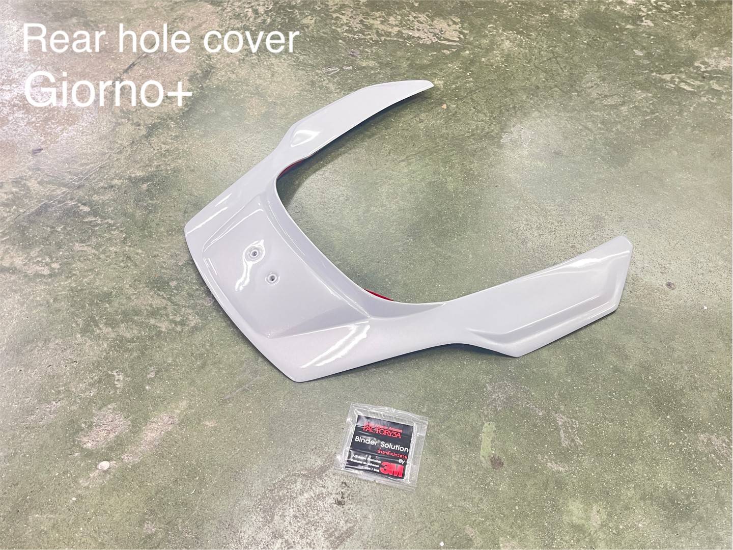 Giorno+ ตัวปิดรูมือจับท้าย (ไม่มีสปอยเลอร์ ) Rear hole cover 1500฿ ชุดตัวปิดรูมือจับท้าย พร้อมสปอยเลอร์ Rear hole cover with spoiler 2100฿