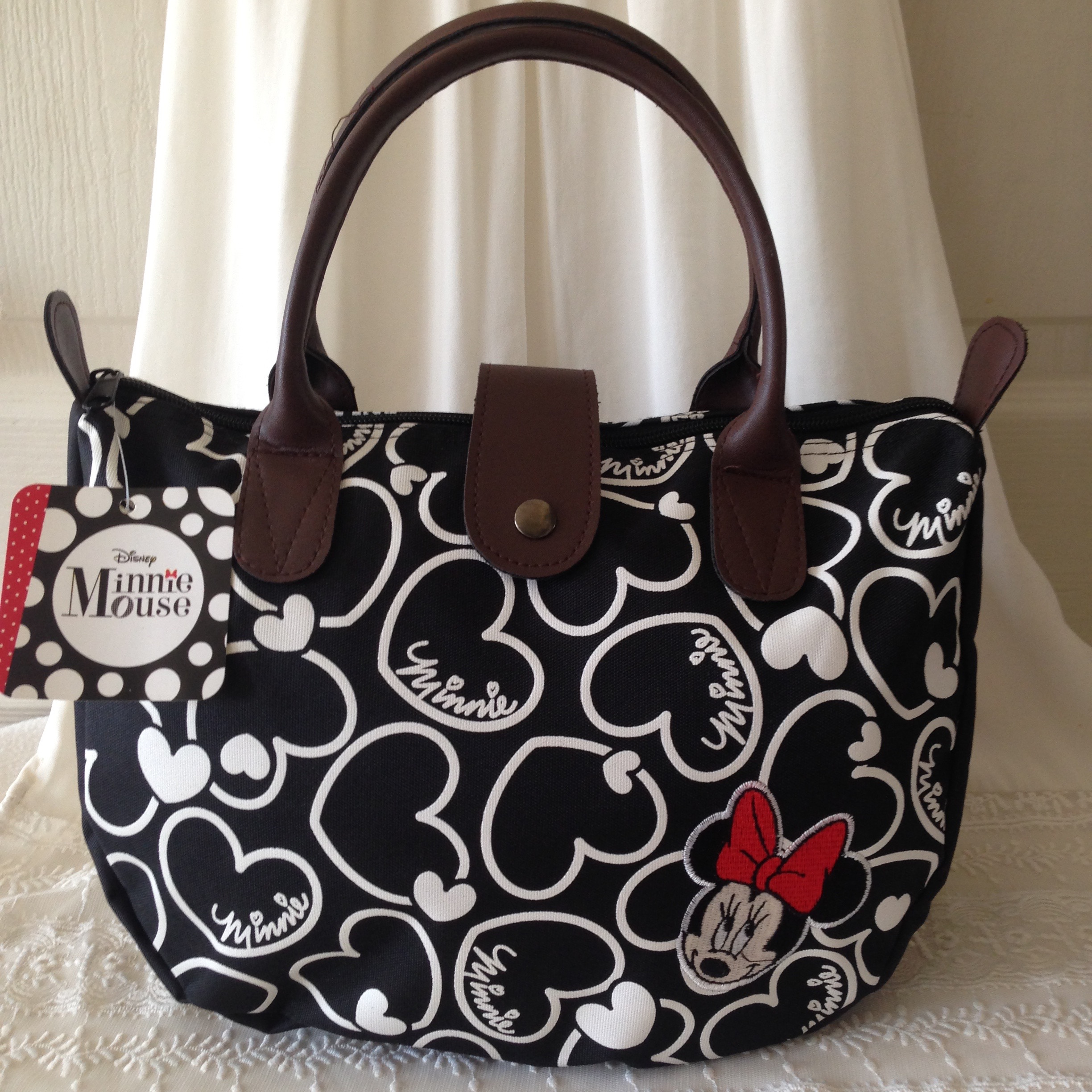 กระเป๋าถือ กระเป๋าสะพาย มิกกี้เมาส์ Mickey Mouse Handbag Shopper Tote Beach Bag Diaper Bag Purse