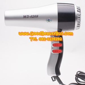 ไดร์เป่าผม เครื่องเป่าผม MD-6268 Hair Dryer 1000Watts