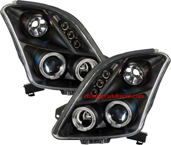 ไฟหน้าโปรเจคเตอร์ SUZUKI SWIFT 09-11 ดำ วงแหวน (V.2)