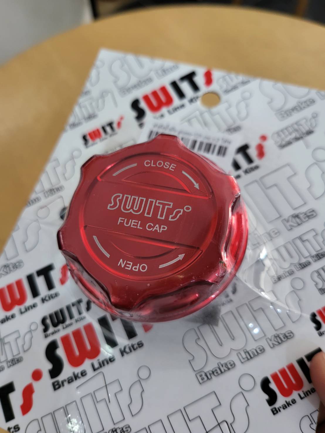 ฝาถังน้ำมัน SWITS ใส่ทุกรุ่น สี แดง น้ำเงืน ม่วง เขียว