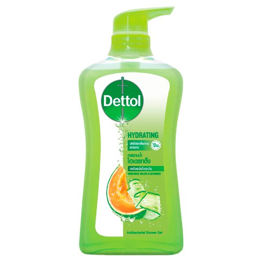 DETTOL เดทตอล เจลอาบน้ำ ไฮเดรทติ้ง 500 มล