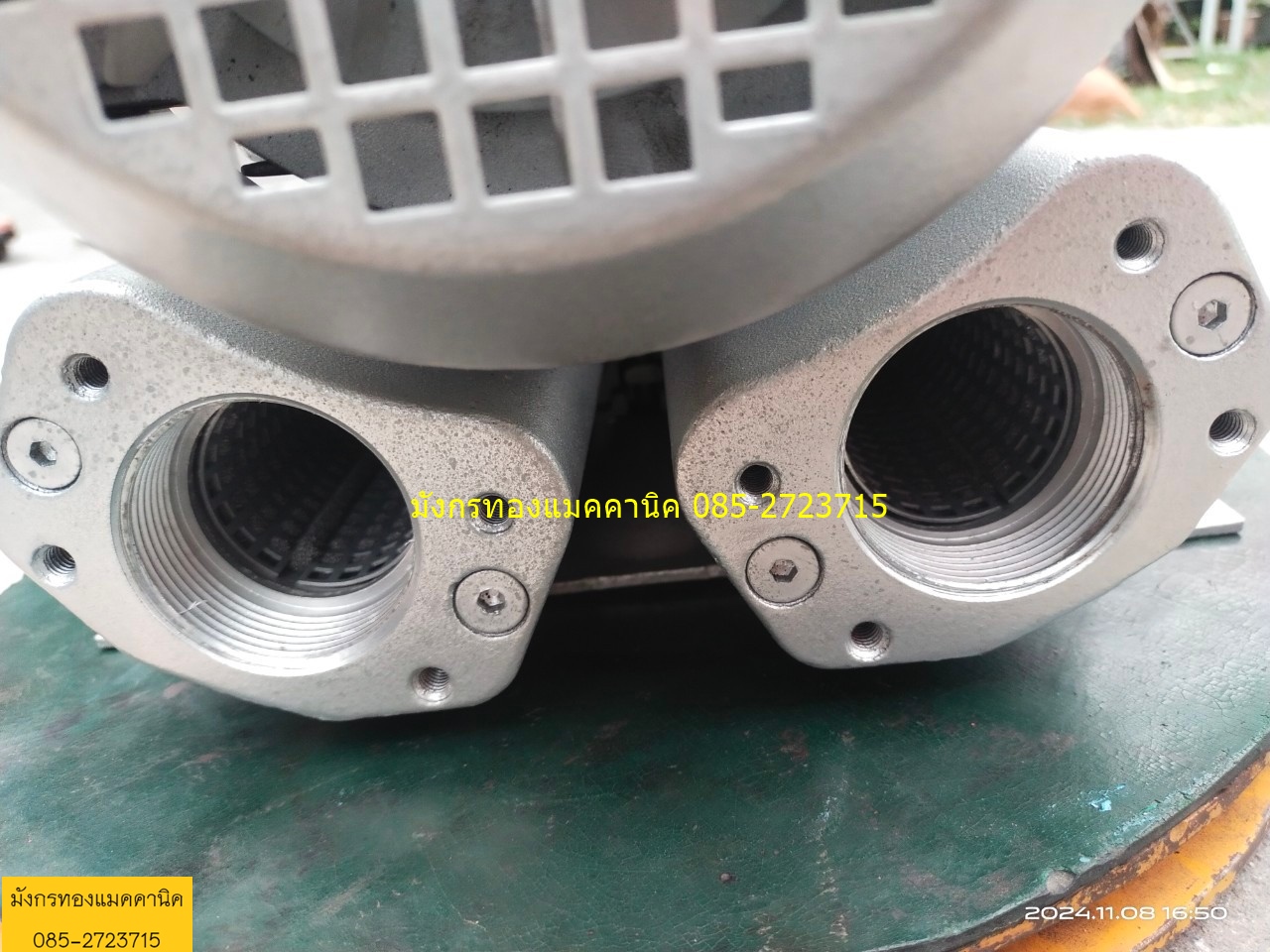 ริงโบลเวอร์ เครื่องเติมอากาศ Siemens made in Germany ขนาด 600 วัตต์ ใช้ไฟสามเฟส 380V ความเร็วรอบ 2900 รอบต่อนาที