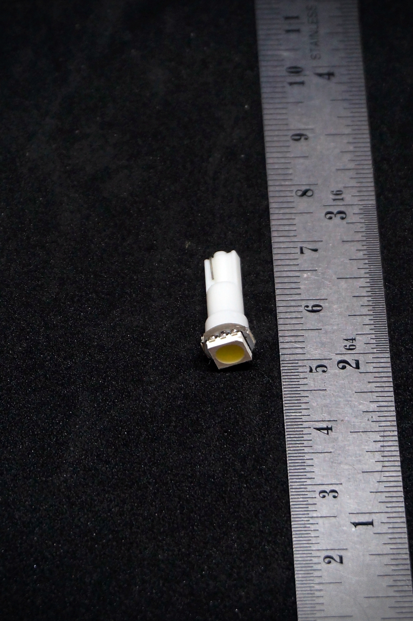 5050 SMD led สีขาว 12V 0.1W