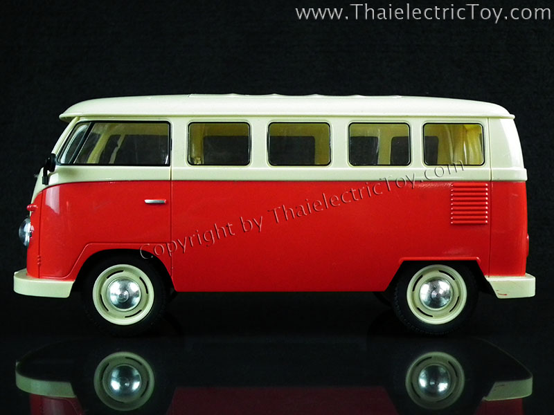 รถตู้ Volkswagen บังคับวิทยุ มีเสียง มีไฟ ยาว 25 เซนติเมตร (มีคลิปให้ชม)