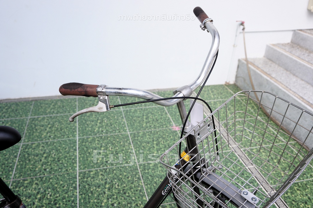 จักรยานแม่บ้านญี่ปุ่น - ล้อ 26 นิ้ว - ไม่มีเกียร์ - EcoHome - สีเทา [จักรยานมือสอง]