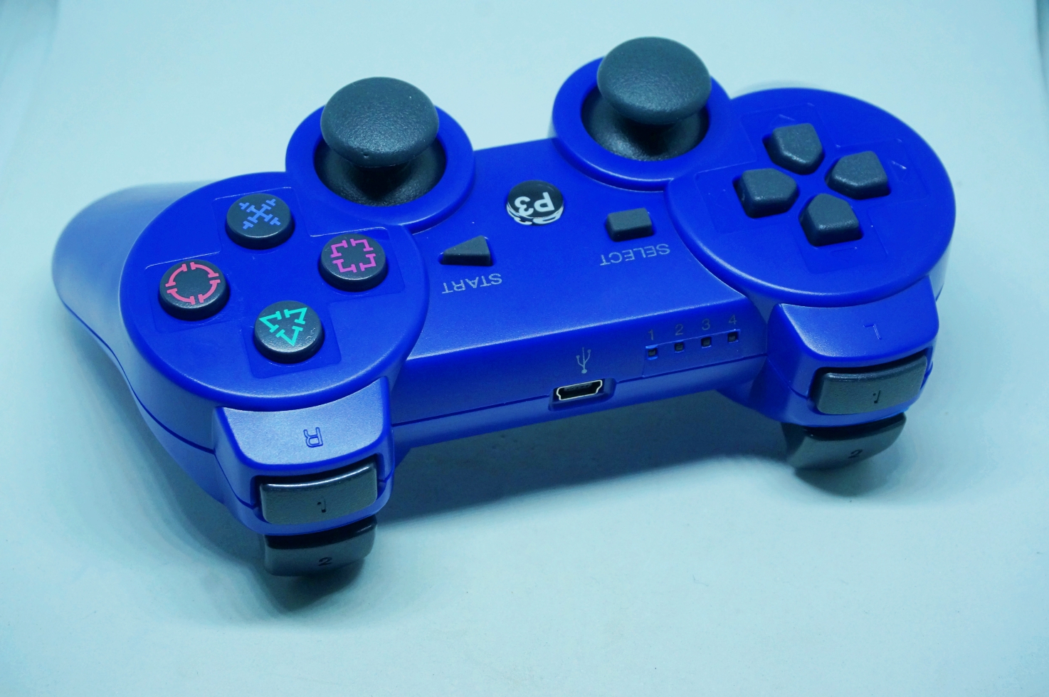 PS3 Bluetooth Controller สีน้ำเงิน