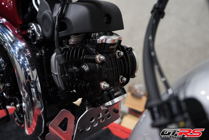 ชุดฝาปิดฝาสูบ+ฝาปิดตั้งวาล์ว+อคริลิค GTRS ST-125Dax/GROM : MSX-125/MONKEY-125 (5 เกียร์) ราคา 2,950 บาท/ชุด