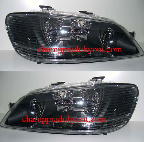ไฟหน้า MITSUBISHI LANCER CEDIA 01-03 ดำ