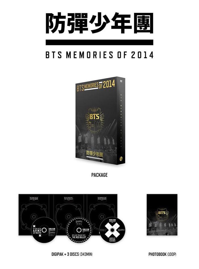 [PRE-ORDER] BTS - BTS MEMORIES OF 2014