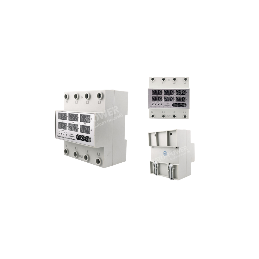 Sunmoon adjustable voltage and current protector 3 Phase | อุปกรณ์ป้องกันไฟแรงดันไฟฟ้า ตก-เกิน ชนิด 3 เฟส