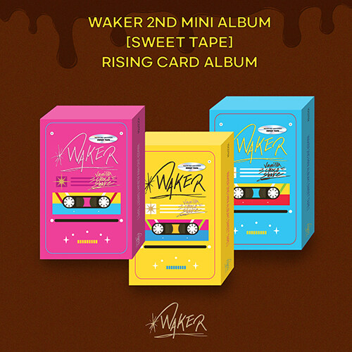 [PRE-ORDER] WAKER - 2nd Mini Album "Sweet Tape" (RISING CARD ALBUM)