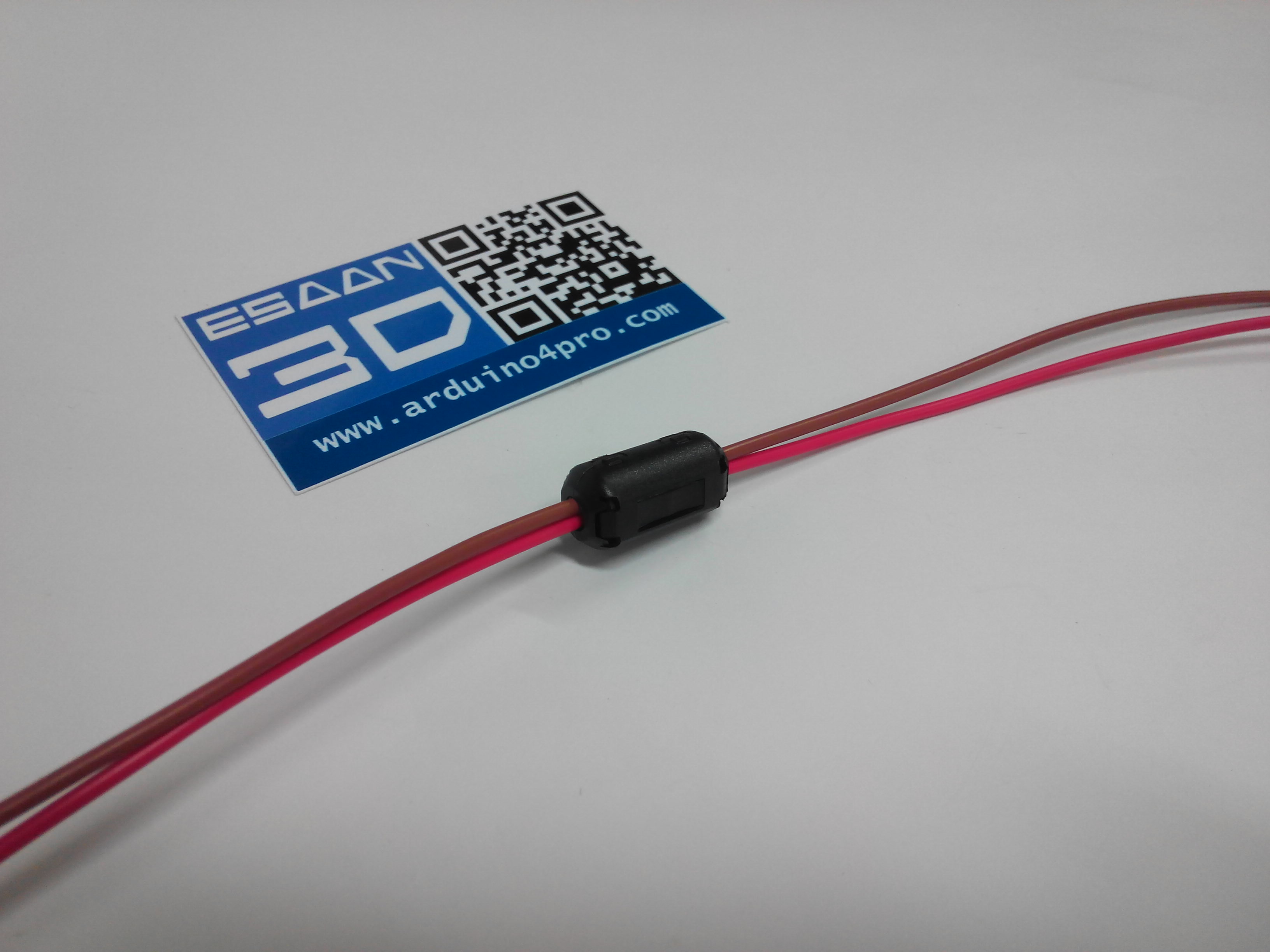 Clip On EMI RFI 5mm Filter Snap Around Ferrite