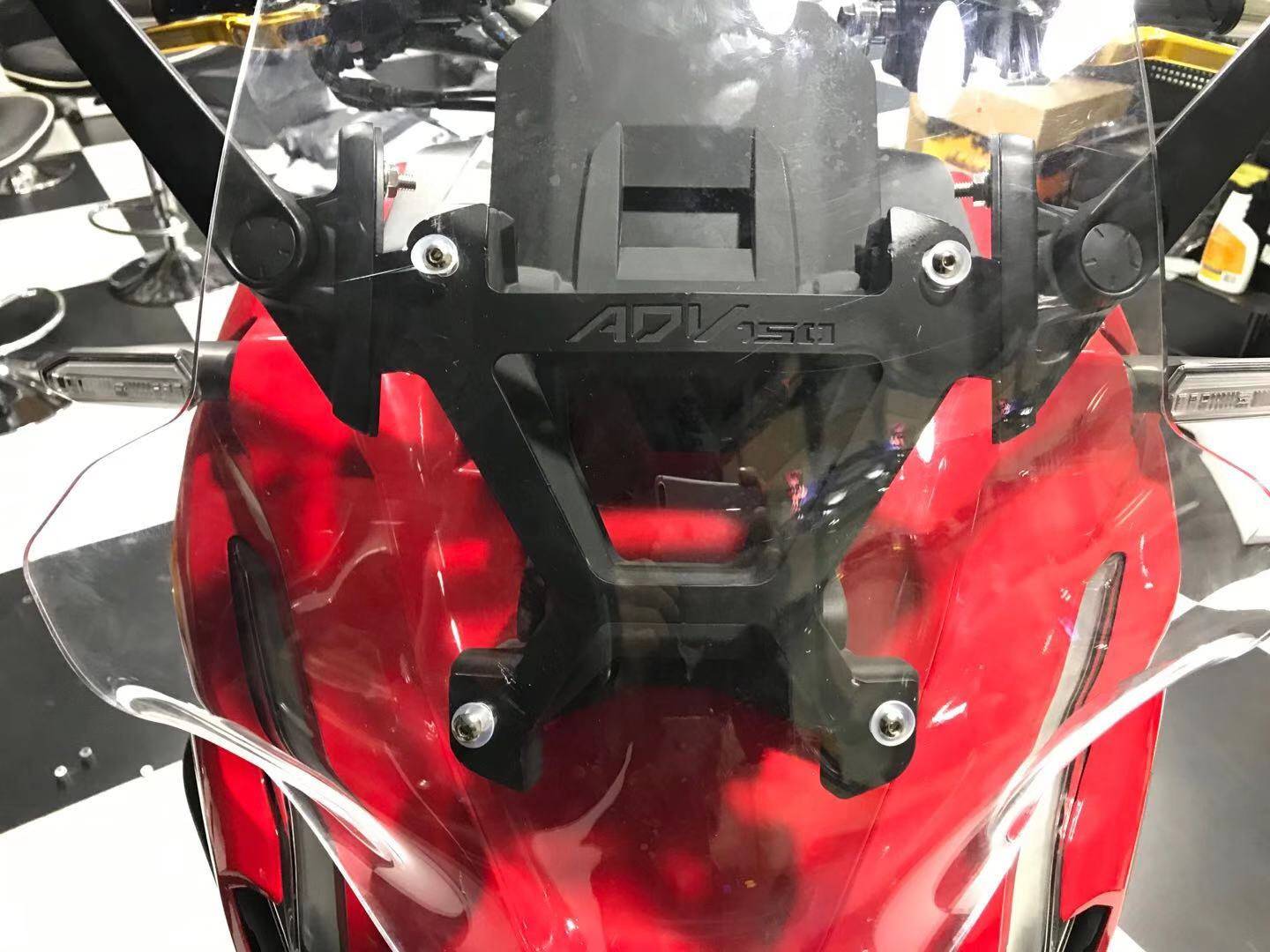 ขายึดชิวใส่กระจก R3 SEMSPEED HONDA ADV 150 ราคา500