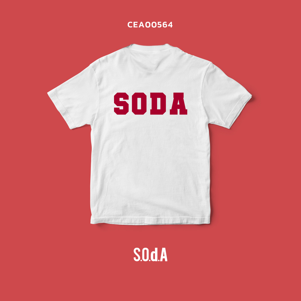 เสื้อยืด พิมพ์ลาย S.O.d.A Avocado รหัส CEA00564 #เสื้อยืด #SOdA #SHOPTER