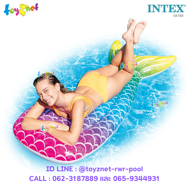 Intex Mermaid Tail Float 1.78x0.71x0.18 m no.58788