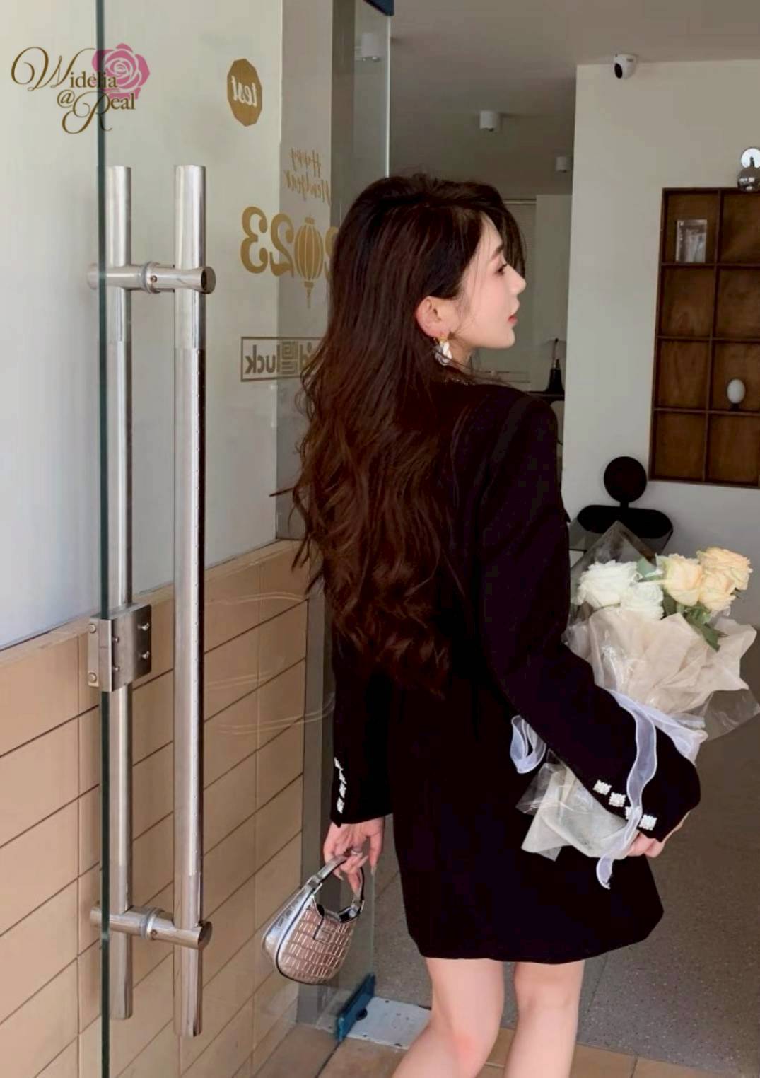 Korea Dress เดรสสั้น ตัวสวย งานดี งานเก๋ ใส่ง่าย แขนยาว