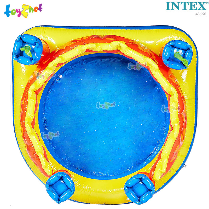 Intex ส่งฟรี สวนสนุกเป่าลมรูปปราสาทน้อย 1.47x1.45 x0.76 ม รุ่น 48666