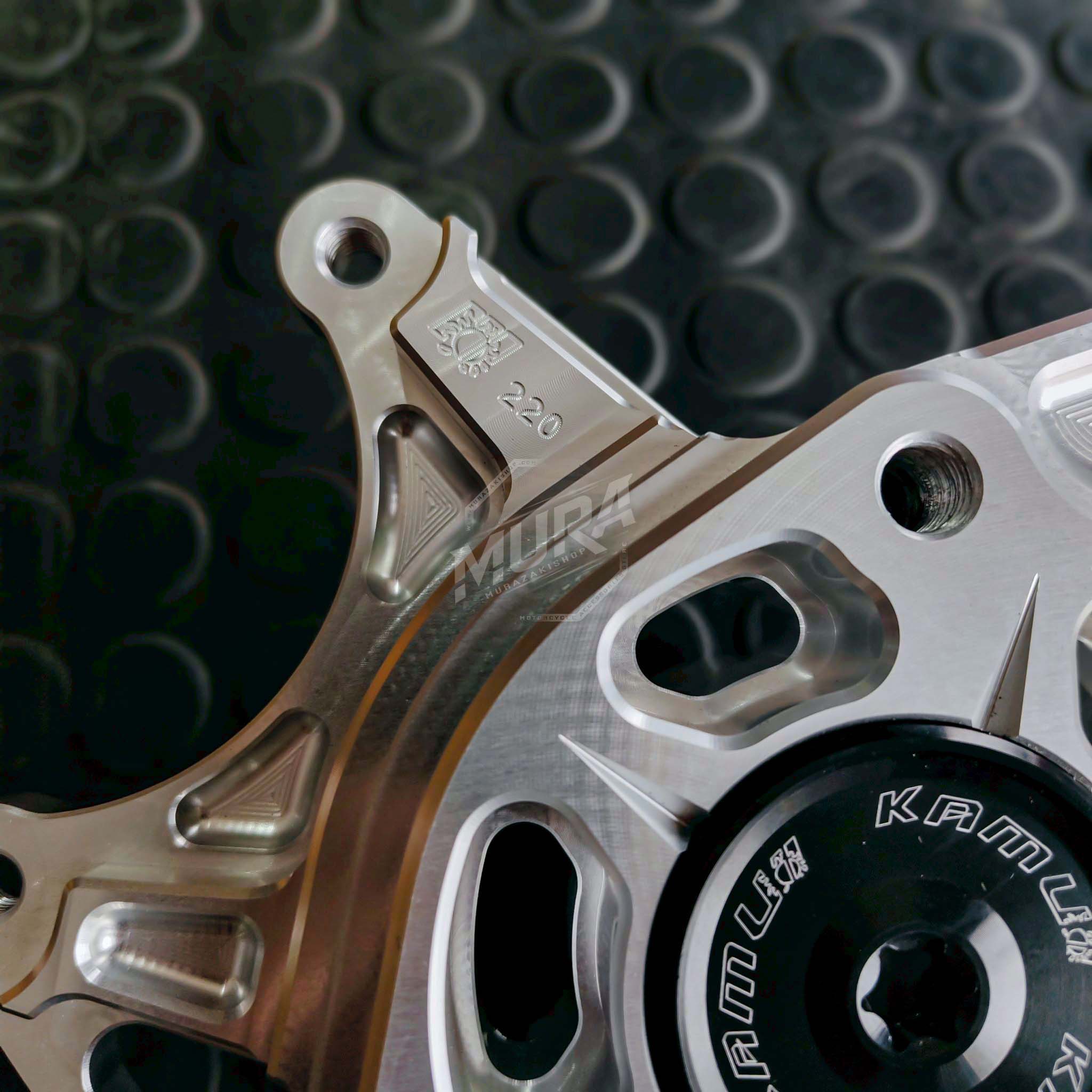 สวิงอาร์มทูโทน PCX160 ABSปี23-25 เต็มระบบมาพร้อมขาจับปั้มปักข้าง 2 pot สีเงินล้วน 7500.- สีทูโทน 8500.-