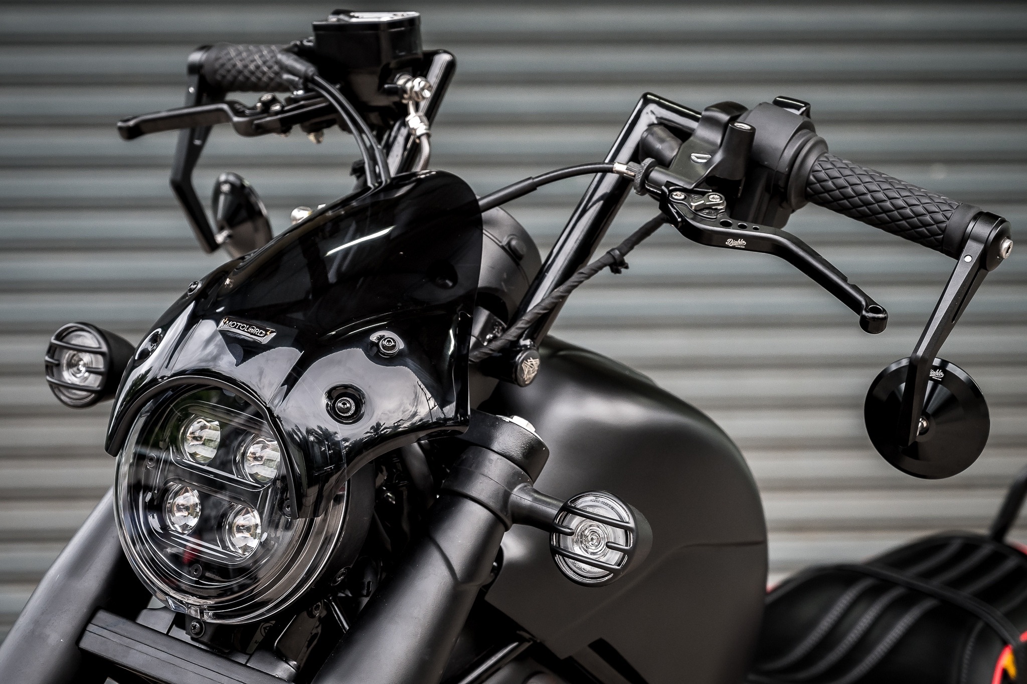 หน้ากาก Rebel300/500 ปี2021 V.2 MOTOZAAA แบบมีชิว