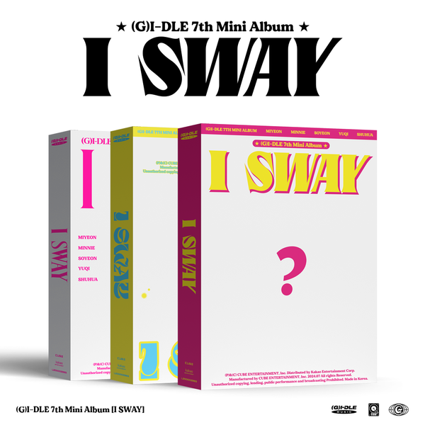 [PRE-ORDER] (G)I-DLE - 7th Mini Album "I SWAY"