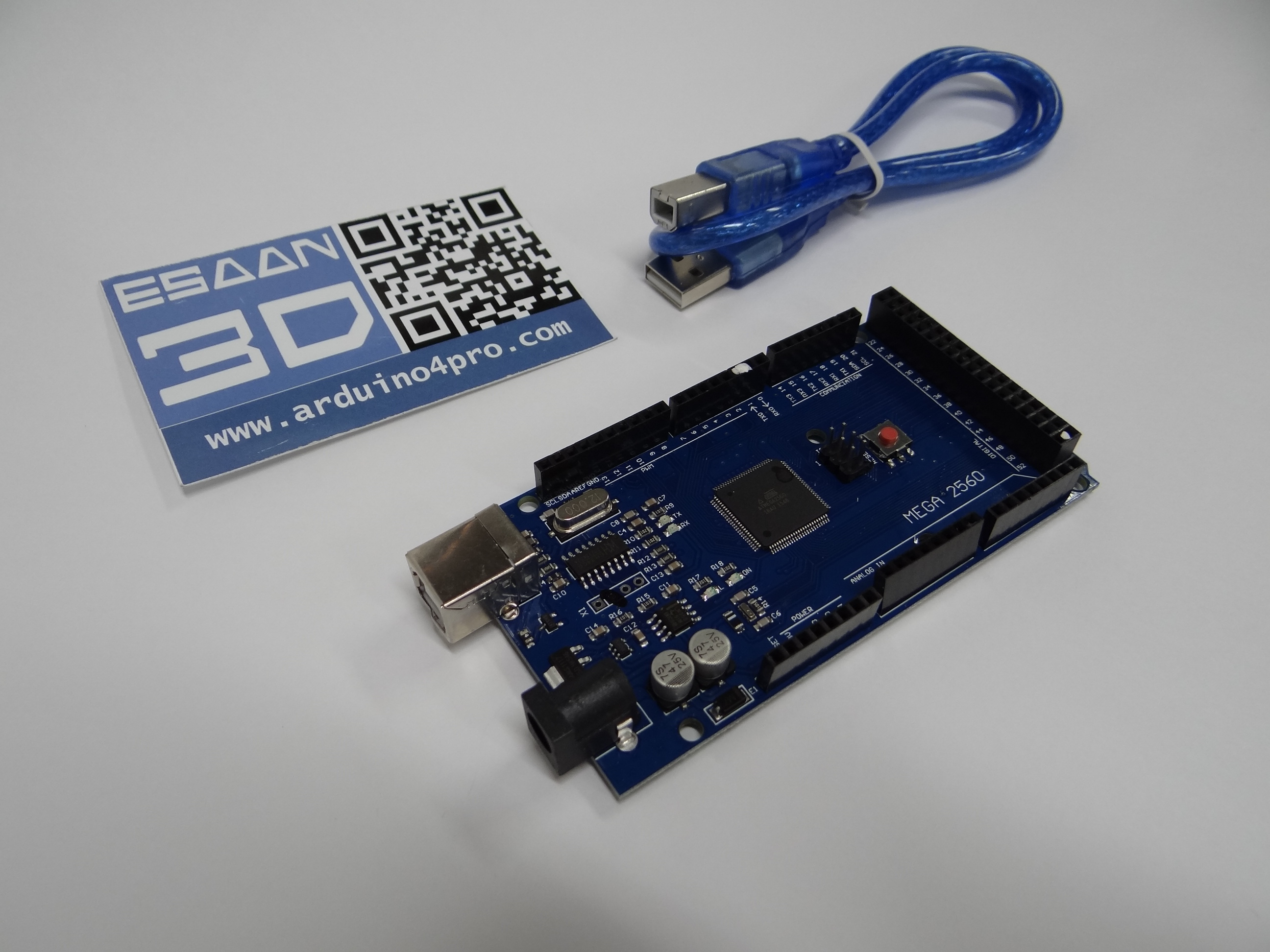 Mega2560 REV3 Board ใช้ชิฟ CH340G + USB Cable