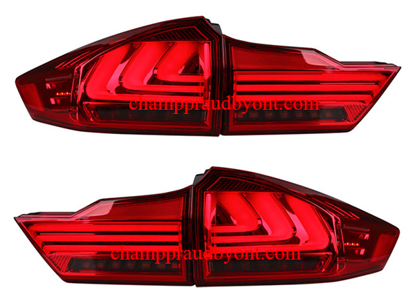 ไฟท้าย HONDA CITY 2014-2016 แดง LED (V.2)