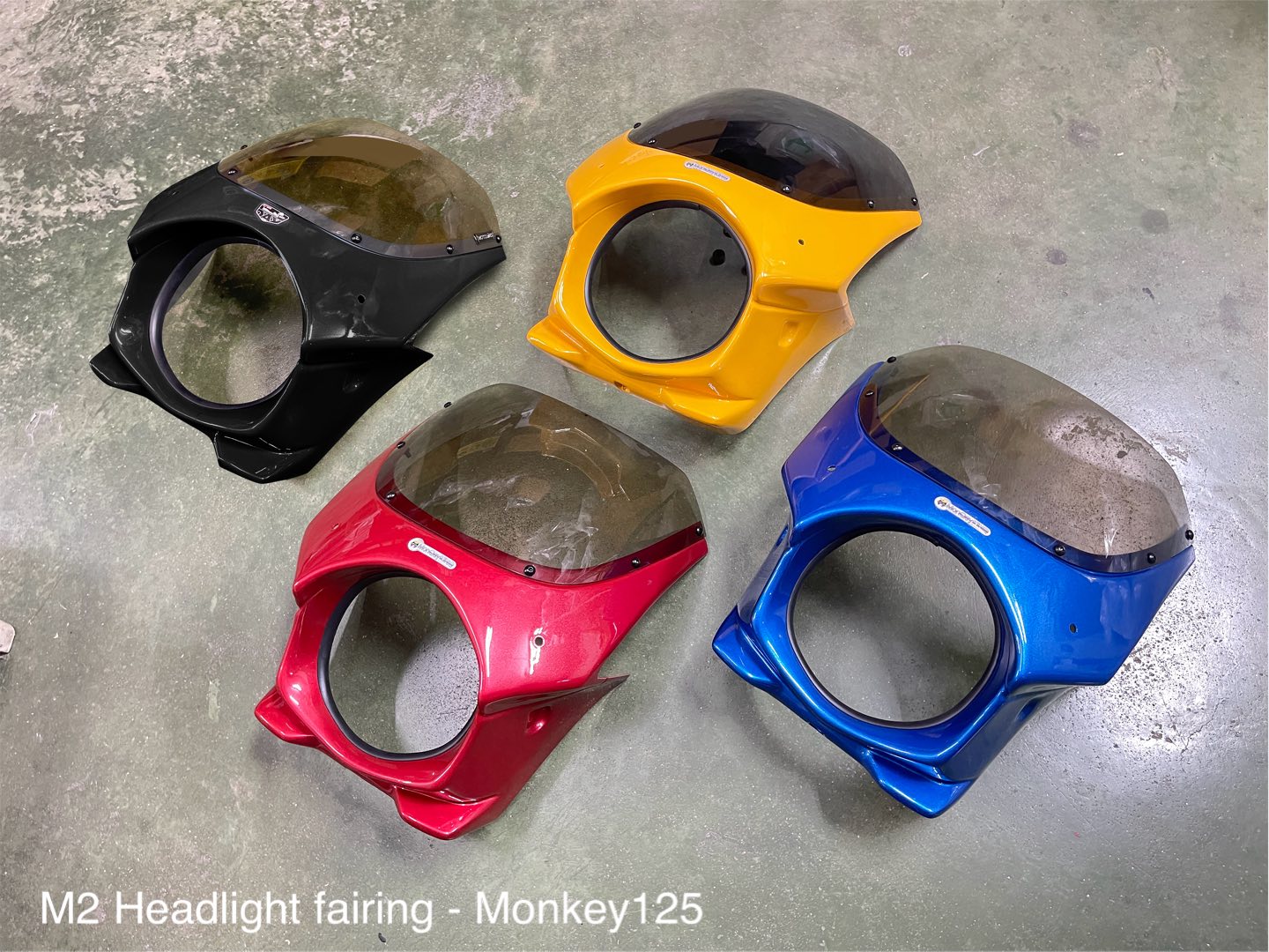 ชุดหน้ากาก Monkey125. by MonQeyKing มีสี ดำ แดง เหลือง น้ำเงิน ราคา2990