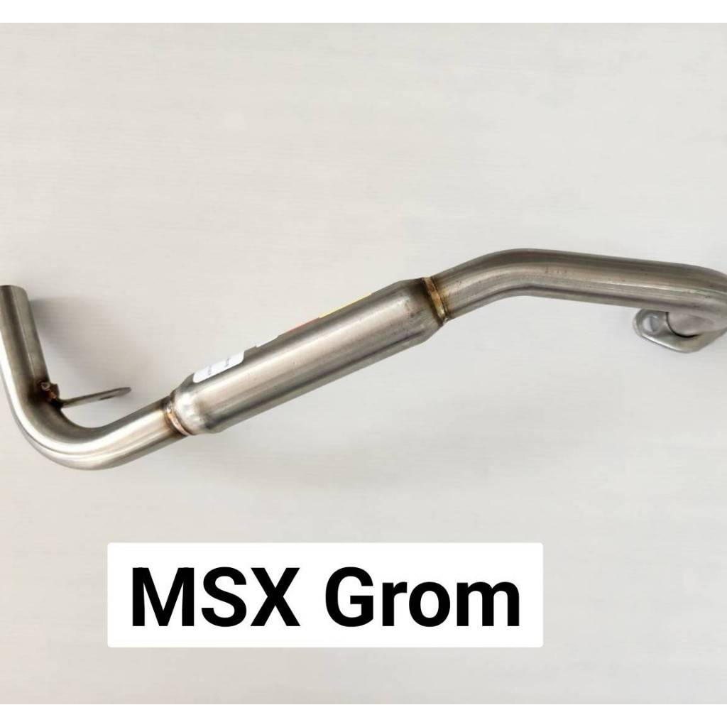 MSX Grom คอท่อ Stainless
