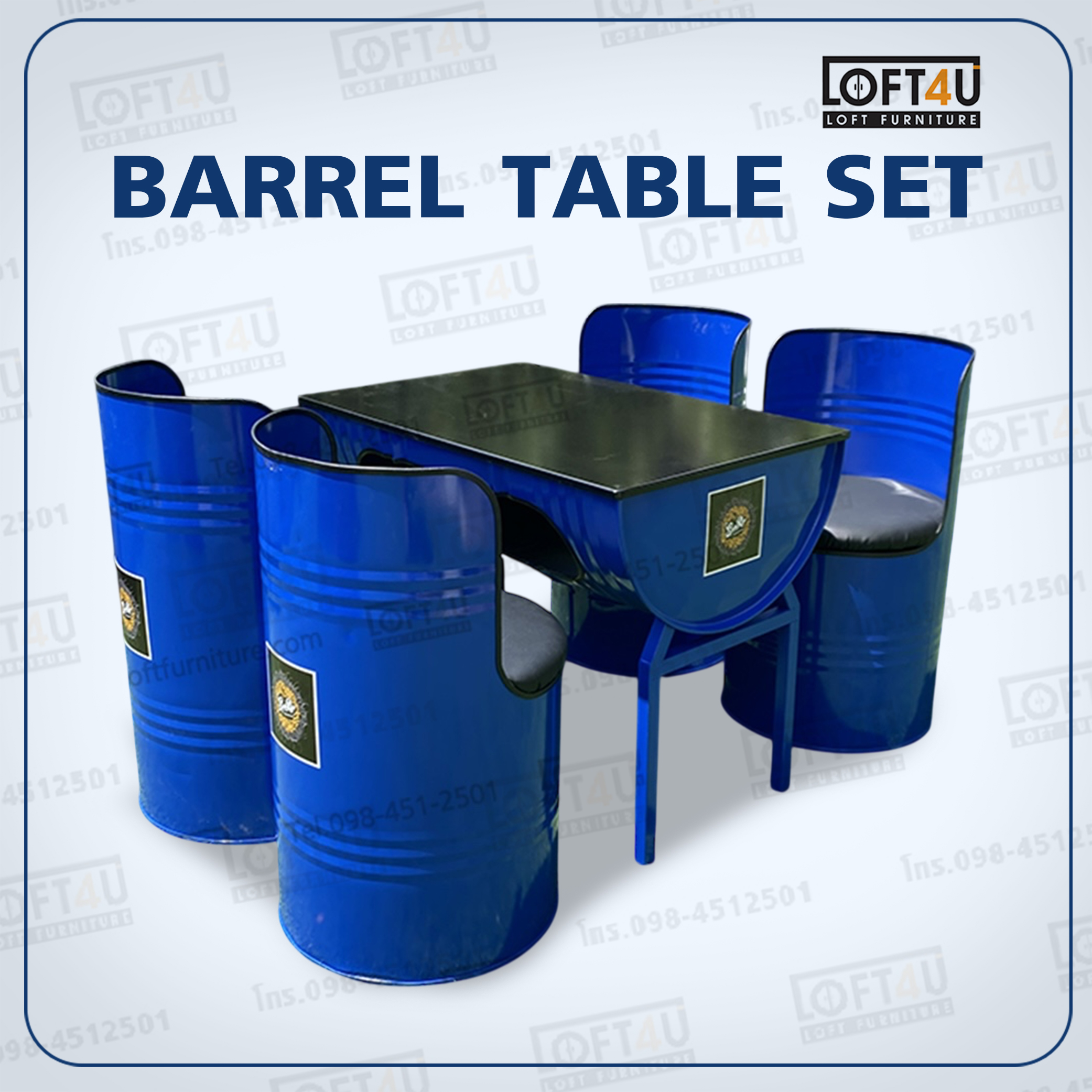 โต๊ะอาหาร4ที่นั่ง Dining Table Set : 4 seats